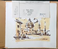 FRANCO MARZILLI SERIGRAFIA "PIAZZA NAVONA" MARZILLI FRANCO  0  FOGLI SCIOLTI