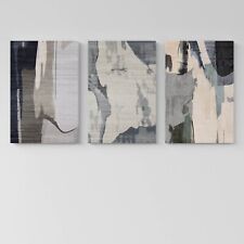 Set 3 Quadri Astratti su Tela