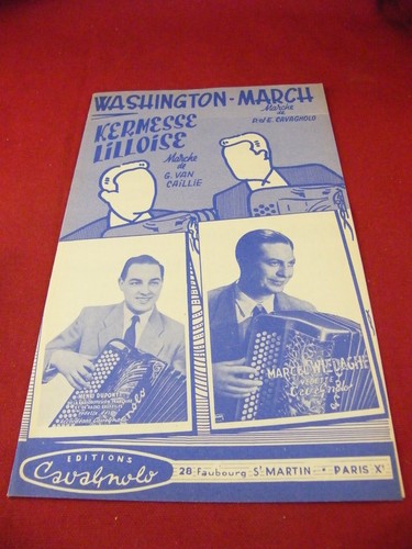 Spartito wahington marzo - ",