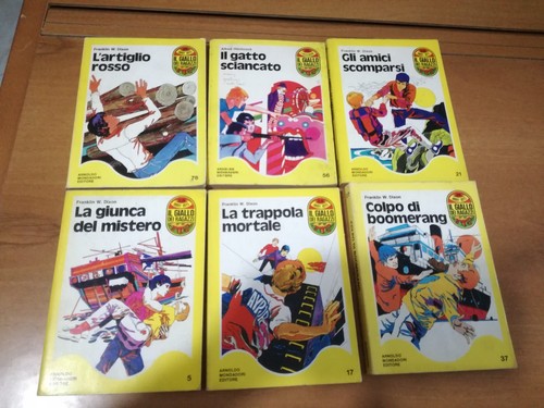 Lotto libri giallo dei - lotto, 6