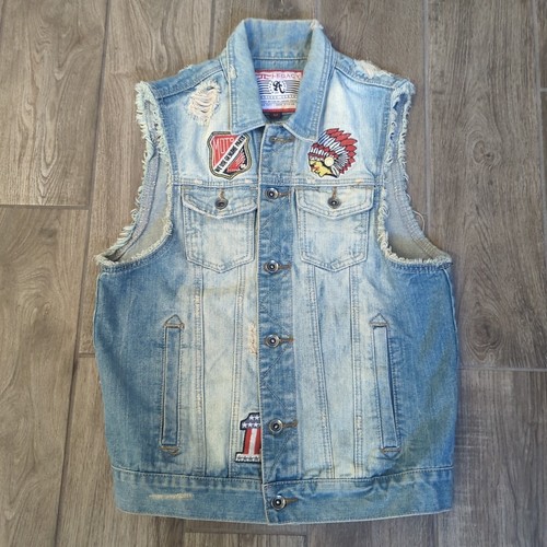 Jordan craig gilet denim blu - craig,