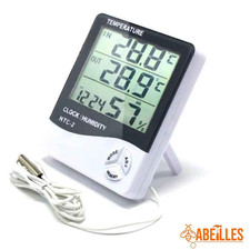 Termometro Termoigrometro Interno Esterno, Con Sonda per esterno