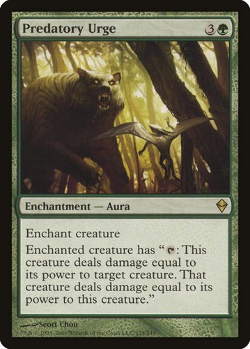 Predatory urge - urge, (175)