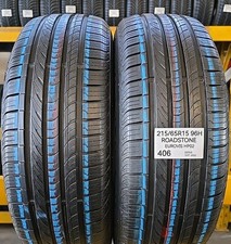 2x GOMME 215/65 R15 96 H ROADSTONE - EUROVIS HP02 PNEUMATICI USATI 90% RESIDUO 