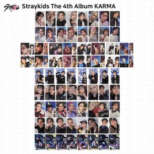 Stray Kids Il 4° Album Karma Fotolibro / Compatto ver. Cartolina fotografica ufficiale