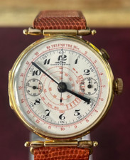 Vulcain Chronometre Monopusher Rose gold Vintage Rare