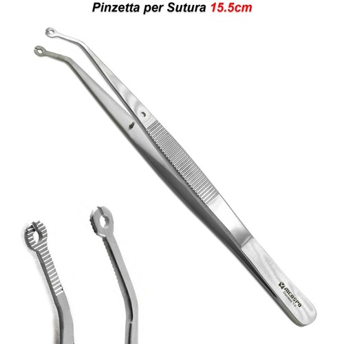 Pinzetta per sutura pinzette - sutura,