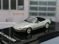 Modellino auto Mazda MX-5 NA silverstone metallizzato - Hobby Japan (1/64)