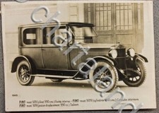 Fotografia epoca FIAT modello 509 cilind. 990 cmc 1925 guida interna