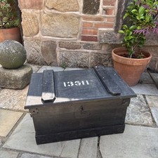 Vintage Wooden Tool Box