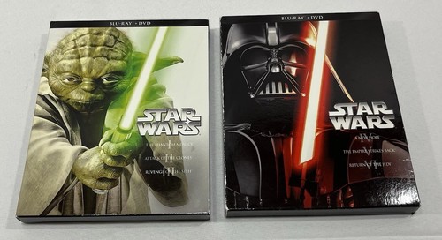 Star wars episodes blu - star, 1-6
