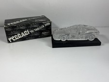 Vetro cristallo Hofbauer 1984 Ferrari Testarossa nuovo scala circa 1/24