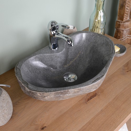 Lavabo appoggio pietra di - appoggio,