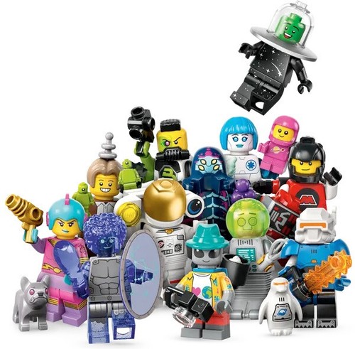 Lego minifigures serie - w,
