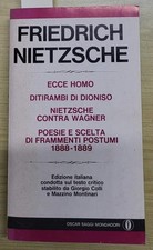 NIETZSCHE Friedrich. ECCO