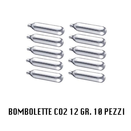 Bombolette co2 12gr 10pz - co2,