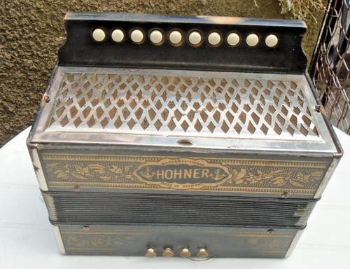 Fisarmonica diatonica vintage - fisarmonica,