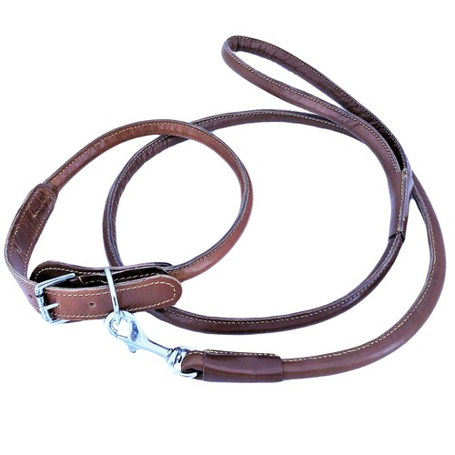 Collare per cani vera pelle - collare,