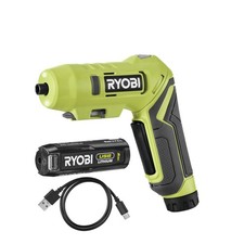 Ryobi RSDP4-120G Trapano Avvitatore Impugnatura Orientabile Batteria 4V 2.0 Ah