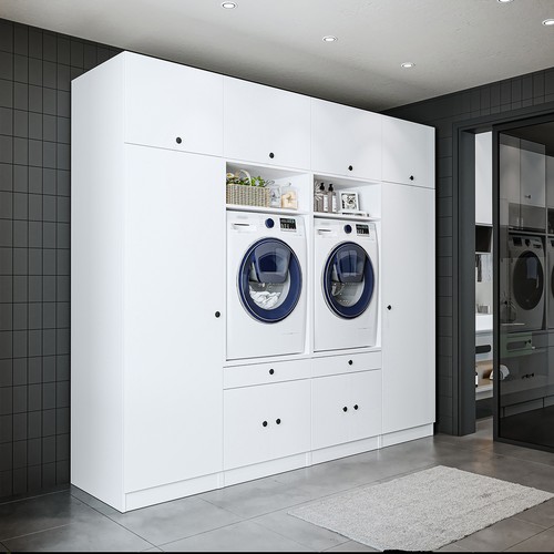 Mobile lavatrice roomart serie - mobile,