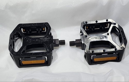 Wellgo flat pedal - wellgo, nero