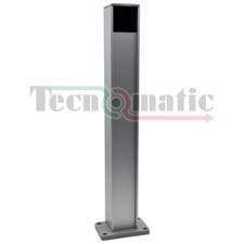 NICE PPH3 COLONNINA SINGOLA IN ALLUMINIO H 50 CM PER FOTOCELLULE NICE SERIE ERA