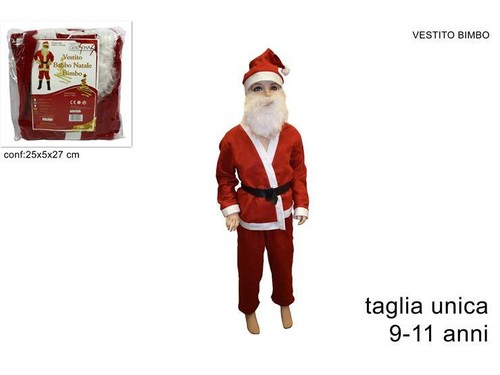 Vestito costume babbo - vestito, natale