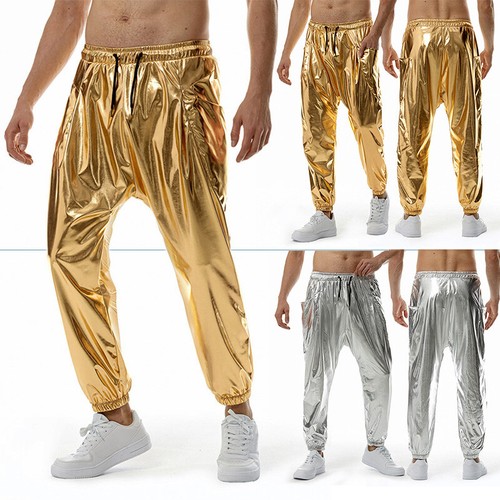 Pantaloni uomo metallizzati - uomo,