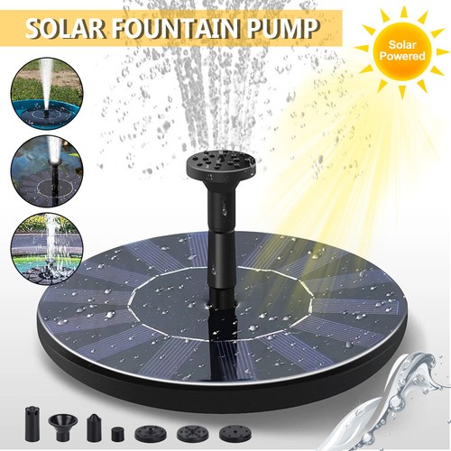 Fontana pompa solare pompa per