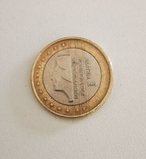 Moneta 1 euro Olanda anno 2000
