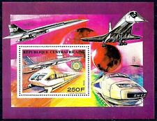 Centrafrica SNCF TGV Atlantique Speed Trains Concorde Aereo Tupolev Rotante **