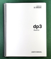 Sigma DP3 Quattro Manuale Istruzioni Utente: 142 Pagine e Cover Protettive!