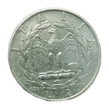 2 Lire 1936 qSPL Original R