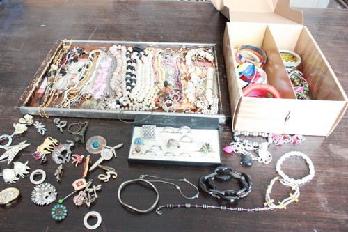 Lotto bigiotteria vintage - lotto,
