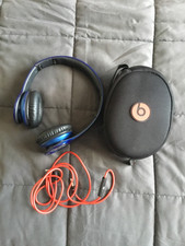 Beats by Dr. Dre Solo HD Cuffie con archetto cablato blu con custodia