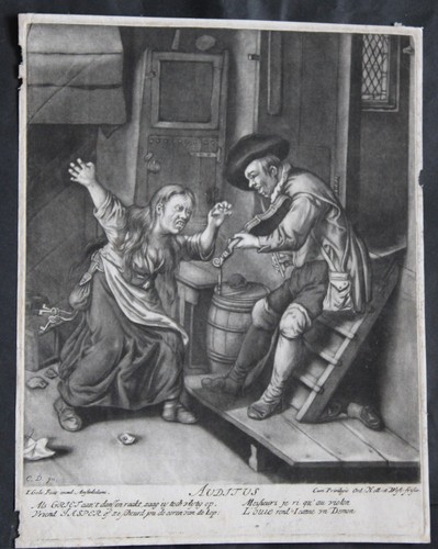 Jacob gole mezzotinta - gole,