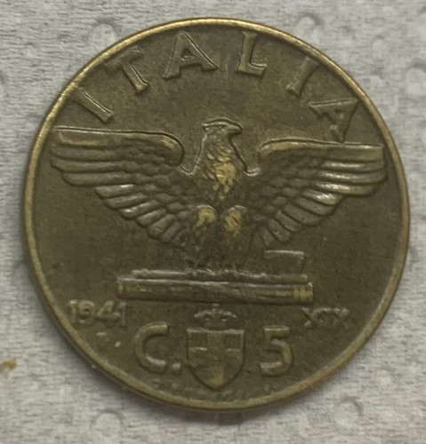 Moneta centesimi regno - moneta, 5