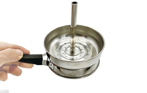 Metal shisha charcoal holder - shisha,