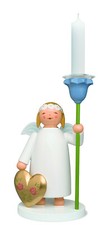 Angelo margherita Wendt & Kühn con cuore e fiore 13 cm angelo - novità 2020 nuovo