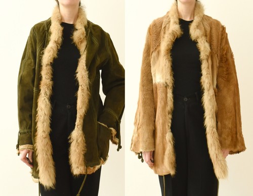 Giacca reversibile pelle