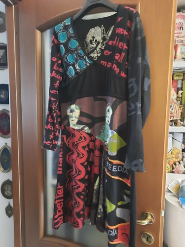 Abito desigual taglia - abito,