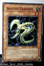CARTA YU GI OH INSETTO TRAPANO TIPO TERRA PRIMA STAMPA EDIZIONE ITALIANA KONAMI