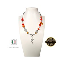 Collana perle vetro - , murano