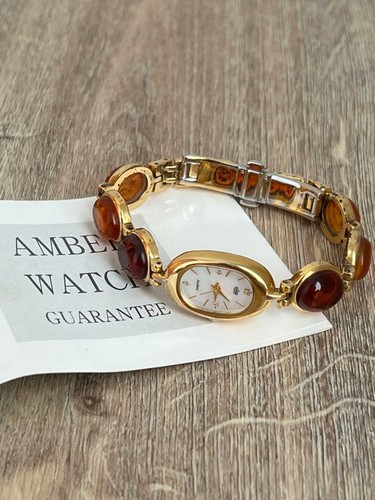 Orologio bracciale ambra - orologio,