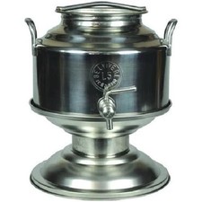 Fusto inox per olio saldato lt.5 con base
