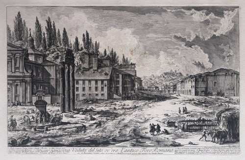 Giovanni piranesi veduta - b.,