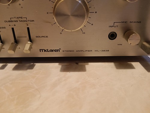 Amplificatore vintage mclaren - vintage,