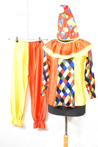 Vestito carnevale pagliaccio - vestito,