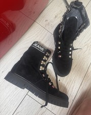 Tommy Jeans stivali neri con