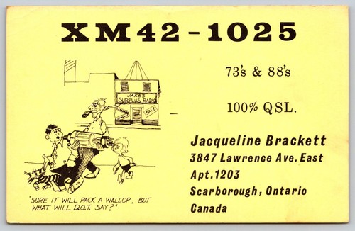 Cartolina epoca ham radio - cartolina, d'epoca